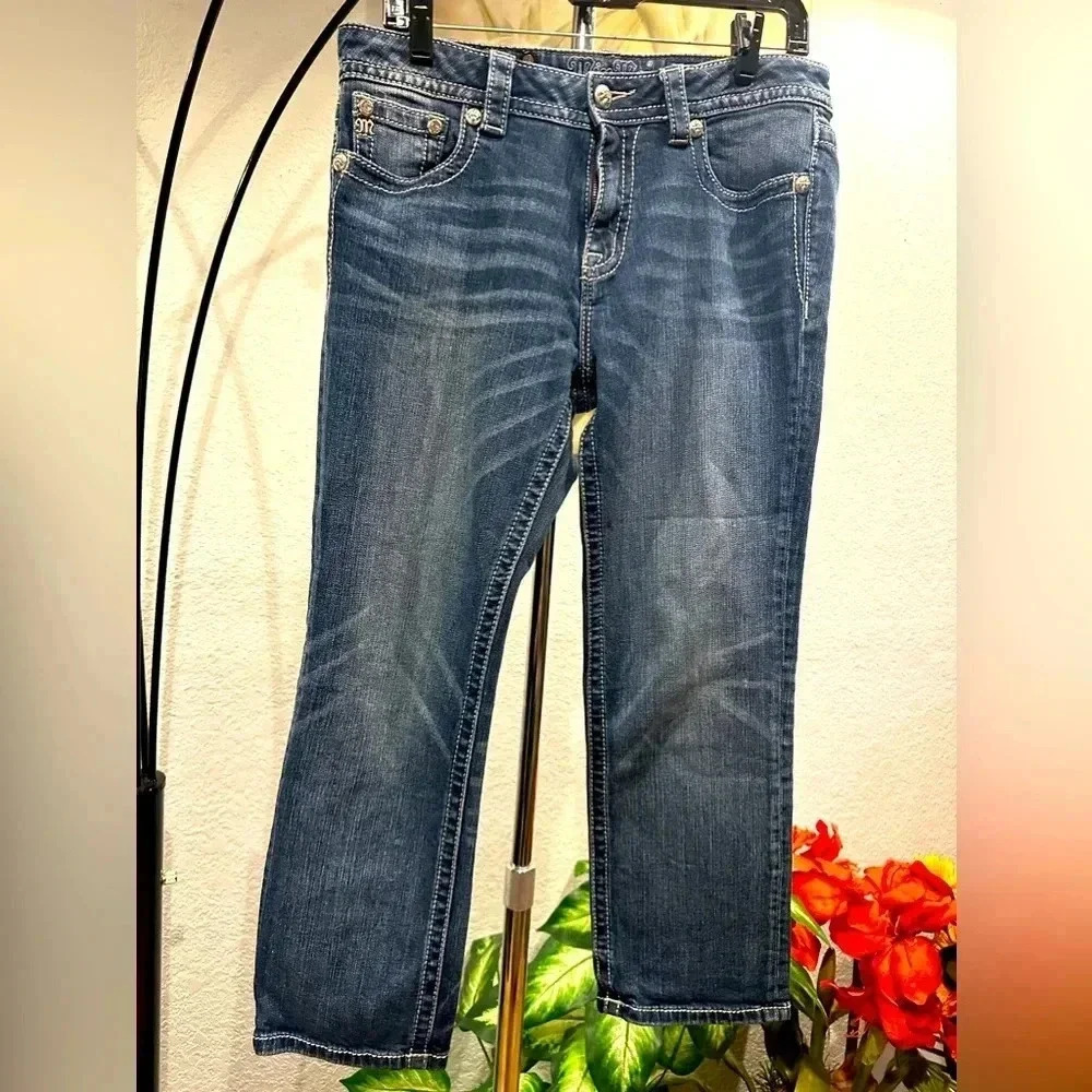 Miss Me Boyfriend Capri size 28